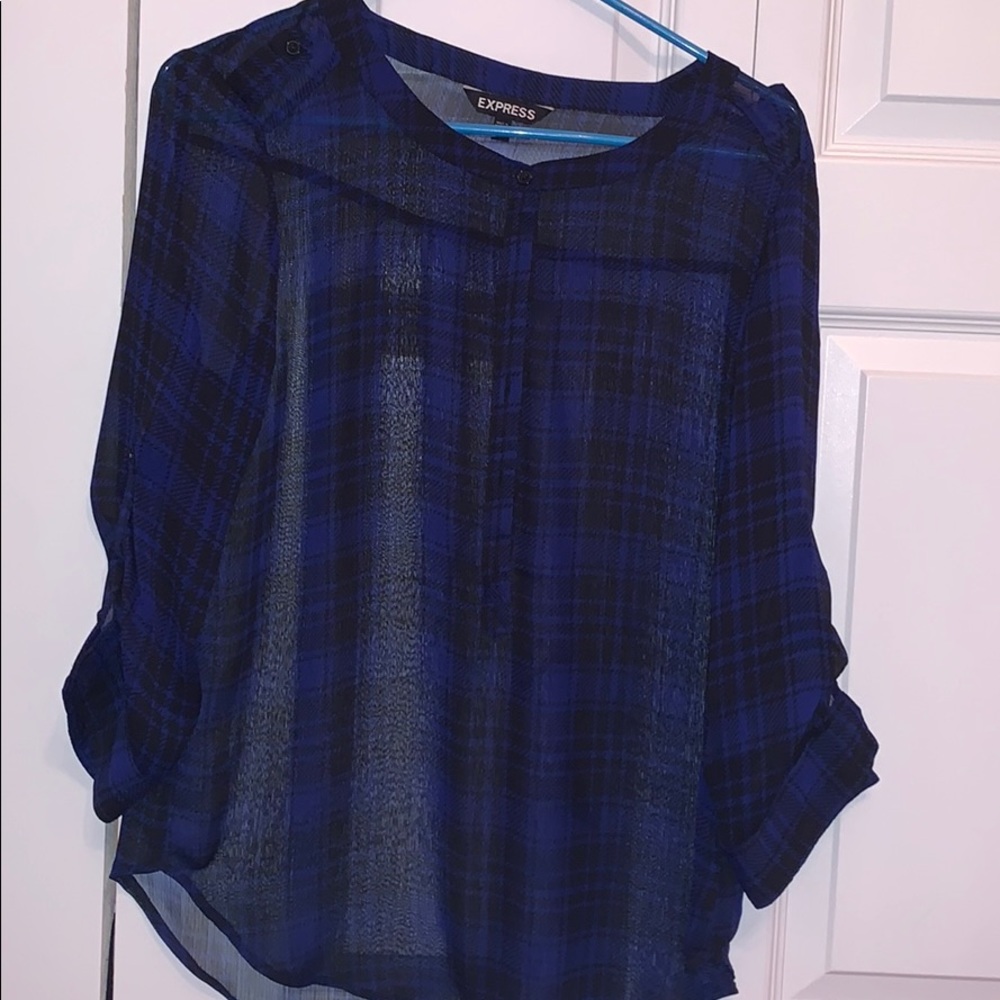 Checkered Button Down - image 1